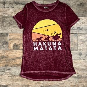 Hakuna matata lion kin shirt